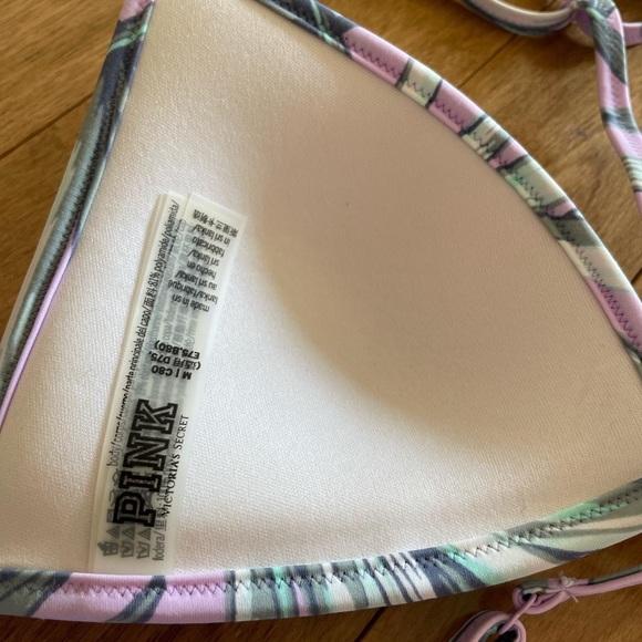 victoria’s secret pink palm leaf bikini set - Picture 3 of 3